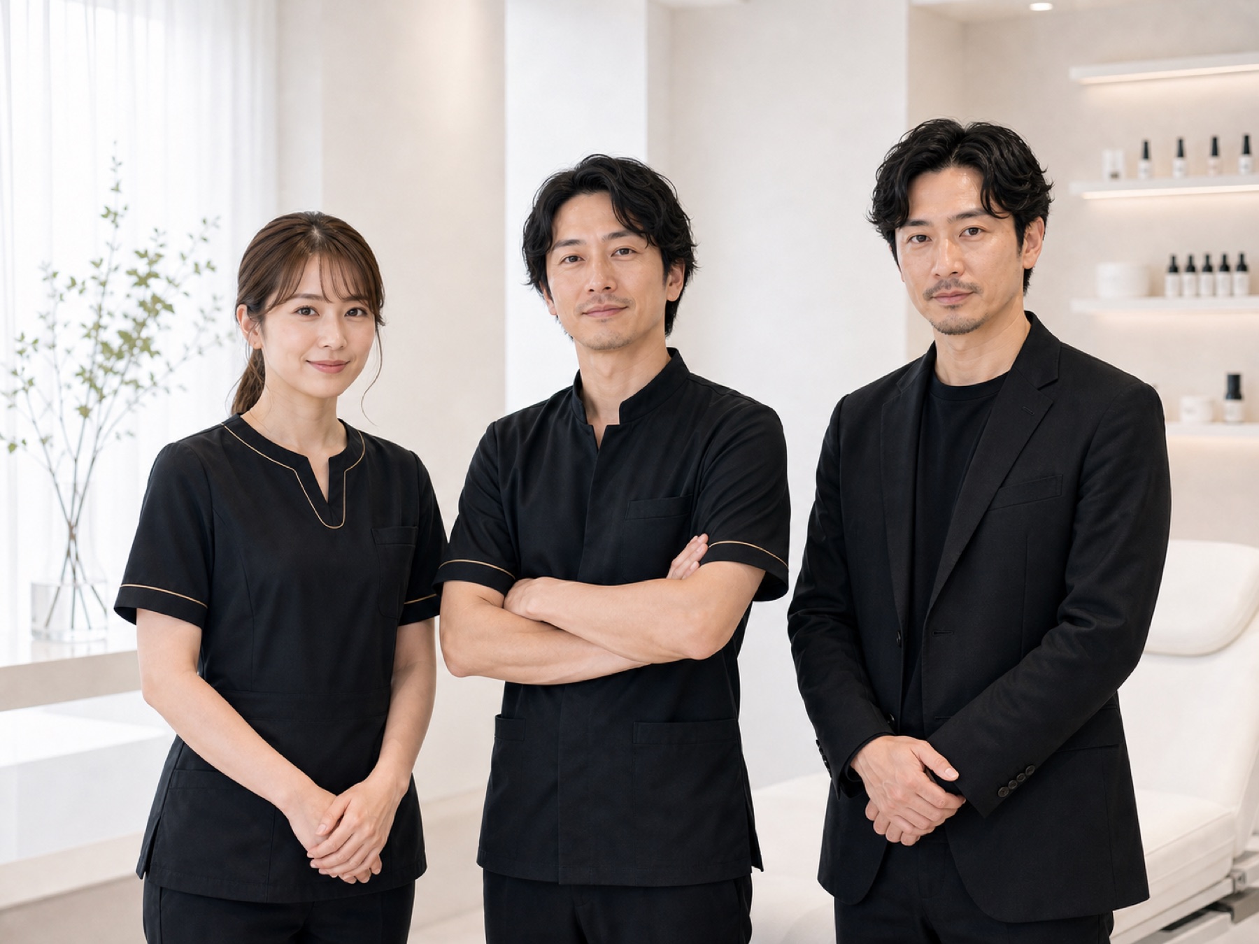 スカルプインク講座を修了した美容施術者のポートレート